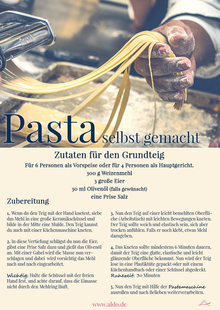 Rezept Pasta Grundteig