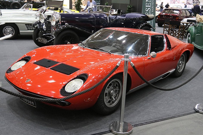 Lamborghini Miura Oldtimermesse Hamburg