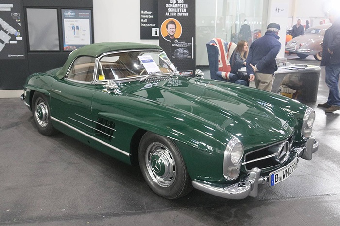 Mercedes 300 SL Oldtimermesse Hamburg