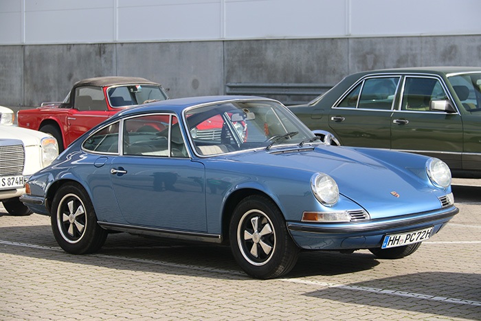 Porsche 911 F-Modell Oldtimermesse Hamburg