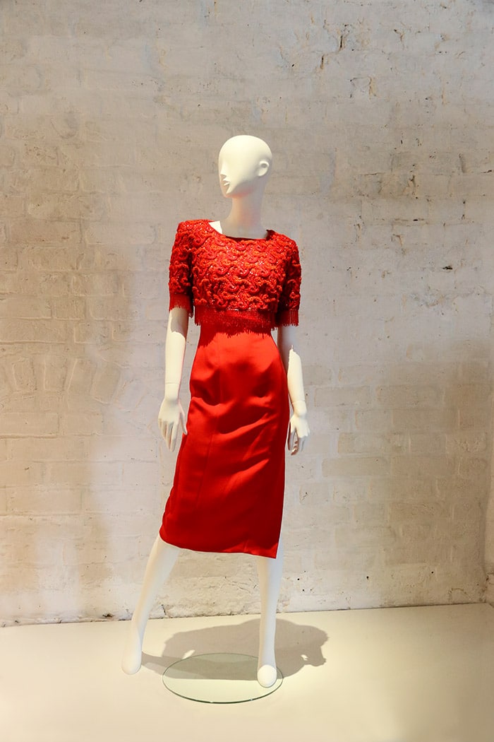 Cocktailkleid Paris um 1965-1970