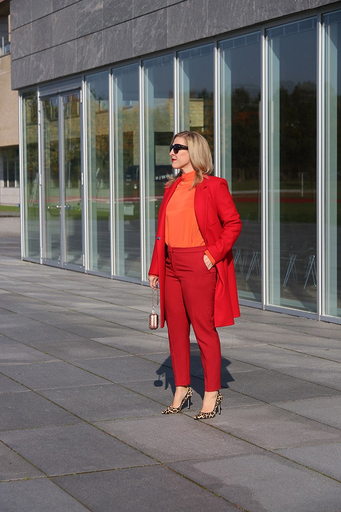 Outfit: All Over Classy Red Look - Das rote Outfit - Relana