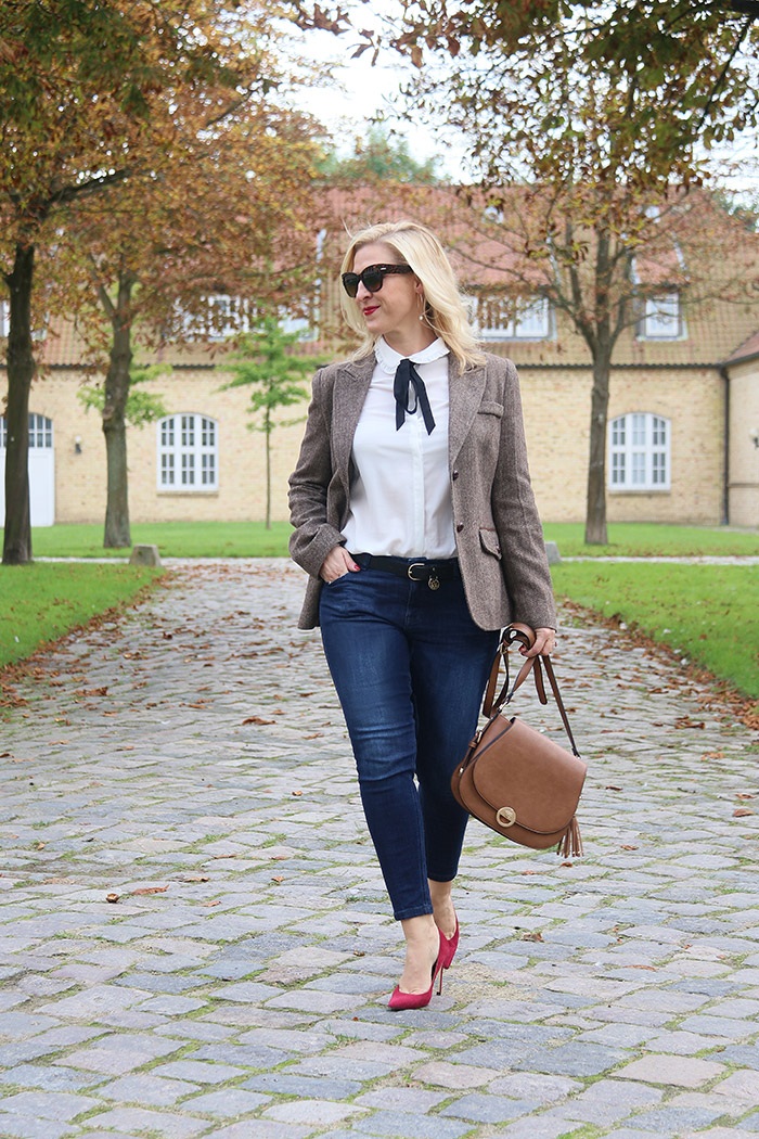 Mein Look: So style ich meinen Tweed-Blazer - Relana