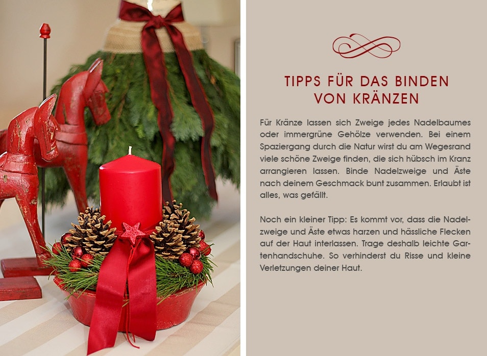 Tipps Adventskranz Weihnachten Relana Dombetzki ALDO Magazin