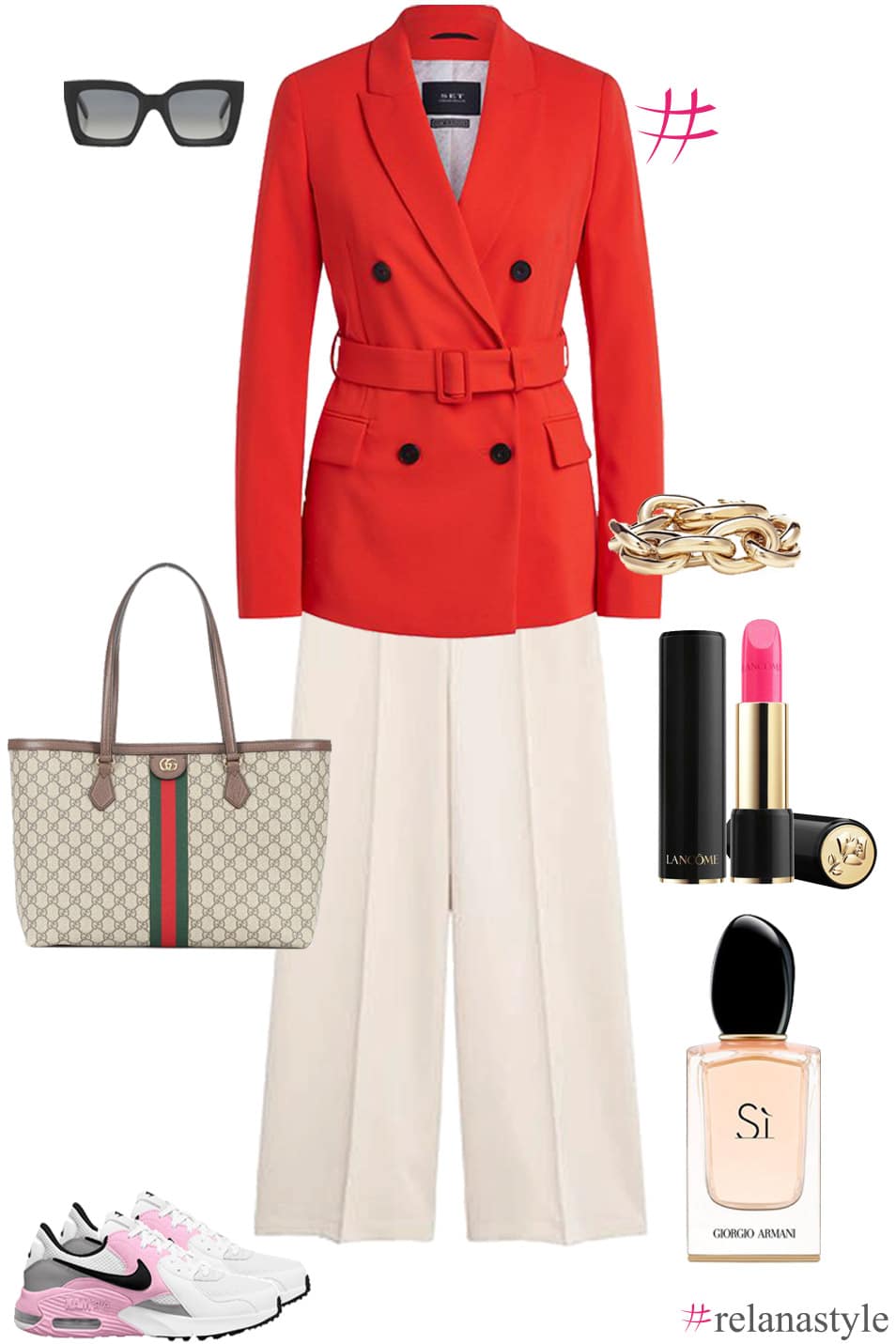 Outfit Inspiration Blazer relanastyle Relana Dombetzki ALDO Magazin